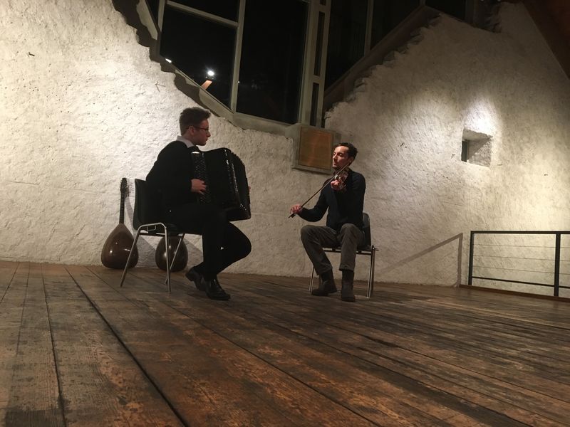 Théodore Monnet et Spyridon Panagiotakis — Concert à la Vidondée